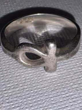 Sterling Silver Infinity Knot Ring - Silver